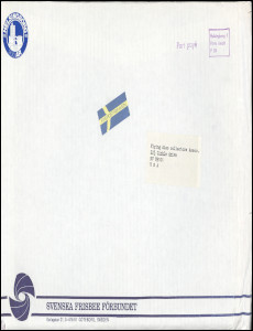 1985 WFDF Invitation envelope