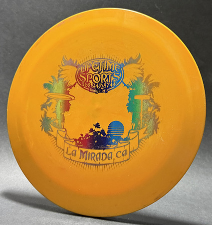 Lifetime Sports—Innova Xcaliber—Yellow—Metallic Rainbow