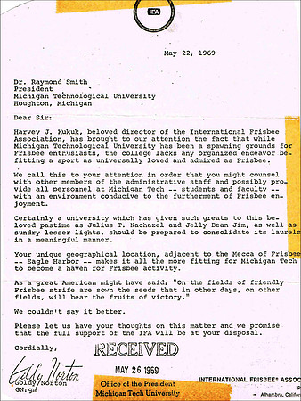 1969, 05/26—Correspondence—Goldy Norton to Raymond Smith
