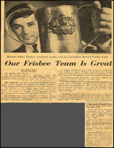 1967 Jul2—Newspaper—Detroit Free Press—Our Frisbee Team Is Great