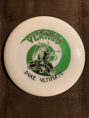 Duke Ultimate Green & Black Hotstamp (circa 1997-2001)