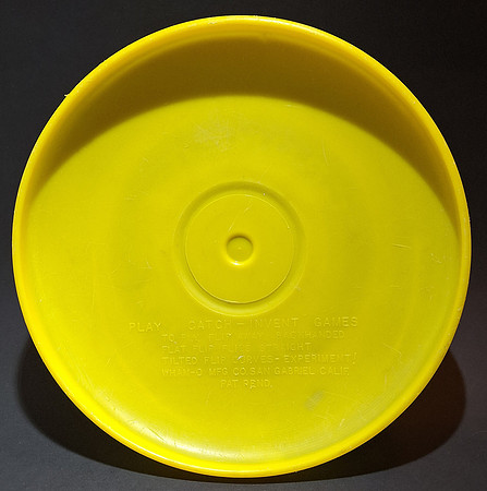 Croner—Croner Frisbee—Yellow—Bottom