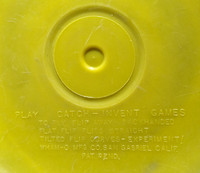Croner—Croner Frisbee—Yellow—Bottom