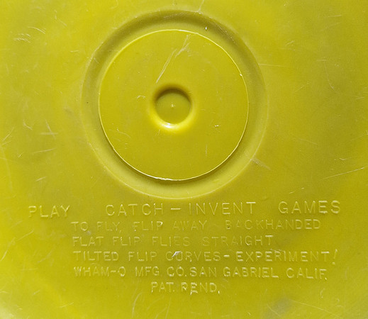 Croner—Croner Frisbee—Yellow—Bottom