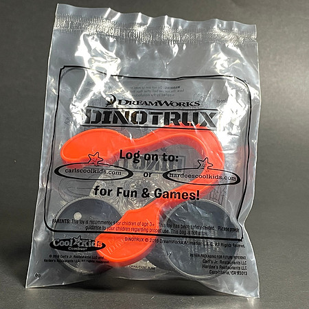 Carl's Jr.—Dinotrux—Pinch Launcher—Black—Package