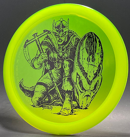 Skullboy—"XXL Barbarian"—Innova TeeBird—Yellow—Black