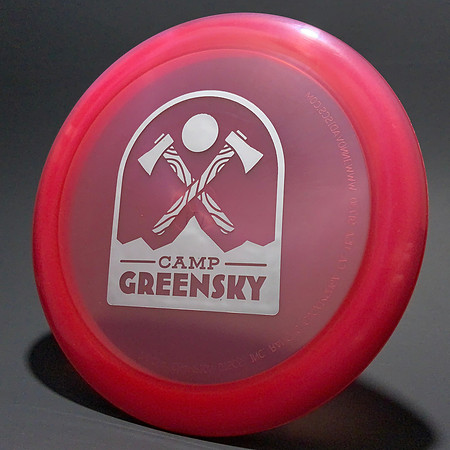 Camp Greensky Music Festival—Innova Wraith—Red—Silver