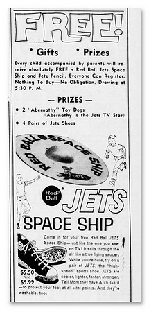 1964, 05/08—Red Ball Space Ship—Red Ball Jets—The Escanaba Daily Press