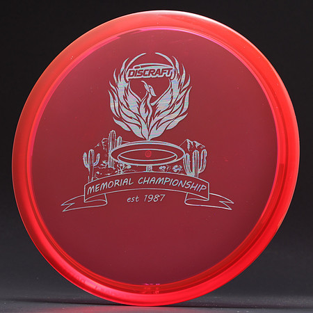 Memorial Championship, Crest—Discraft Buzzz—Red—Oil Slick
