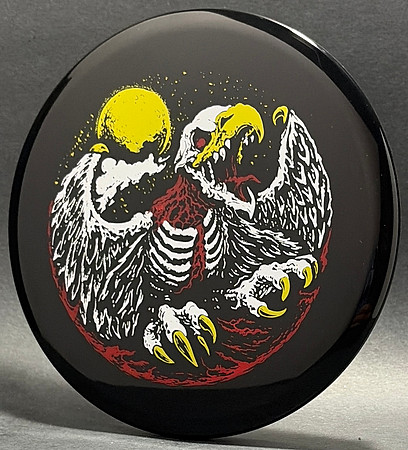 2026 PDGA Pro WC—Milford, MI—Undead Pack—Innova Roc—Black—White-Green-Metallic Red