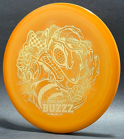 2026 PDGA Pro WC—Milford, MI—Mascot Pack—Discraft Buzzz— Orange-Orange Swirl—Gold