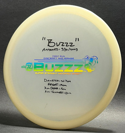 2026 PDGA Pro WC—Milford, MI—Prototype Pack—Discraft Buzzz—White—Metallic Rainbow