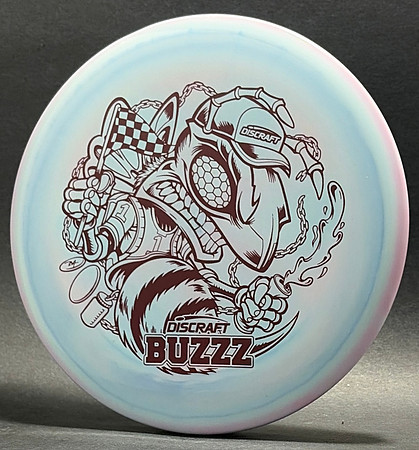 2026 PDGA Pro WC—Milford, MI—Mascot Pack—Discraft Buzzz—Pink-Blue Swirl—Brown