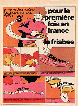 1969—Manu SA Regular Frisbee—Shell, France