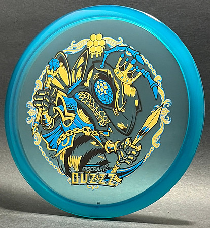 2026 PDGA Pro WC—Milford, MI—Royalty Pack—Discraft Buzzz—Yellow—Metallic Blue, Gold Glitter, Black