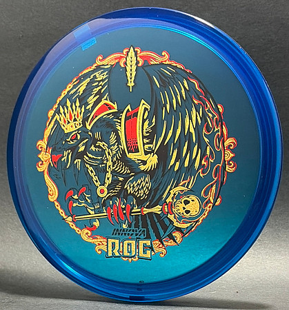 2026 PDGA Pro WC—Milford, MI—Mascot Pack—Innova Roc—Blue—Metallic Red, Gold Circles, Black