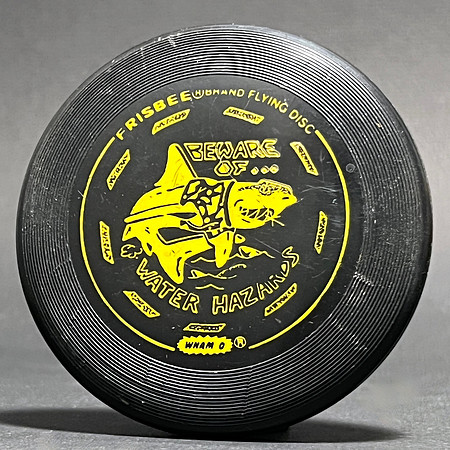 Wham-O—Beware of Water Hazards—Black—Yellow