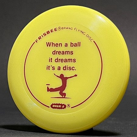 Wham-O—When a Ball Dreams...—Yellow—Brown