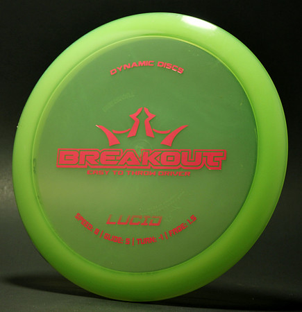 Breakout, Lucid—Chartreuse—Metallic Red