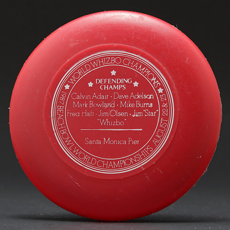 Beach Bowl, 1987 (7th)—Mini—Red—White