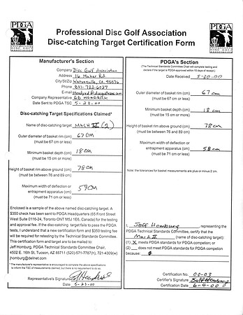 2000-5-30—DGA Mach 2 DCT—Approval Form