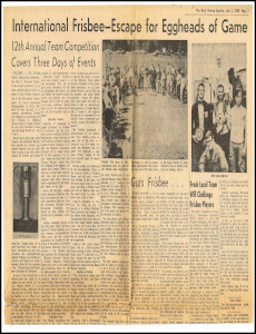 International Frisbee-Escape for Eggheads of Game 1969—Jul02—The Daily Mining Gazette thumb