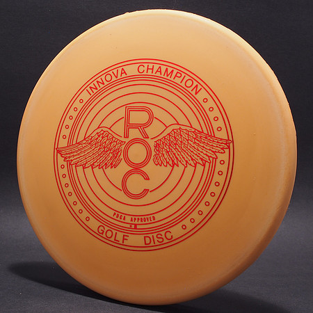 Innova Roc, DX (Original)—Wings & Rings—Orange—Metallic Red