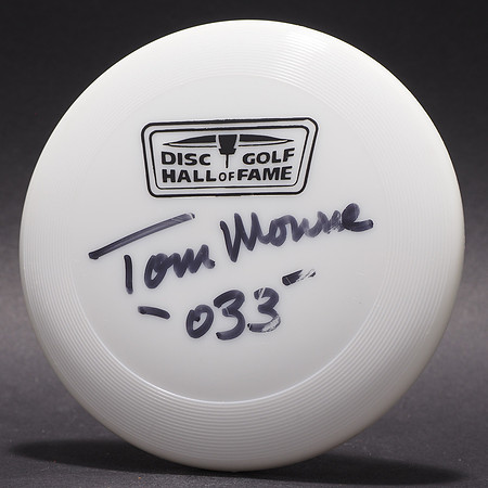 Disc Golf HoF—Wham-O Mini—White—Black