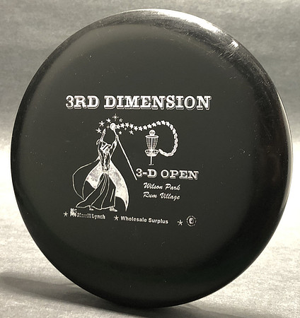 3-D Open, 1995—Innova Birdie—Black—Silver