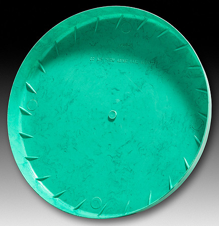 SS12—Injection Molded—Bright Green with Darker Green Speckles—Bottom