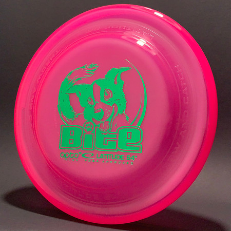 Bite, Opto—Pink—Metallic Green