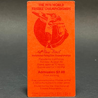 1976 WFC—Event Ticket