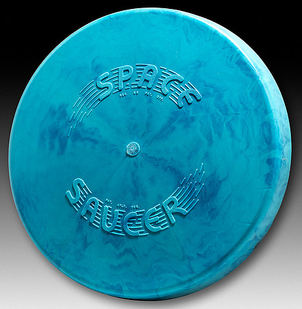 SS12—Injection Molded—Bright Blue with Darker Blue Marbling