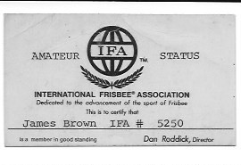 5250-James Brown-IFA Amateur card