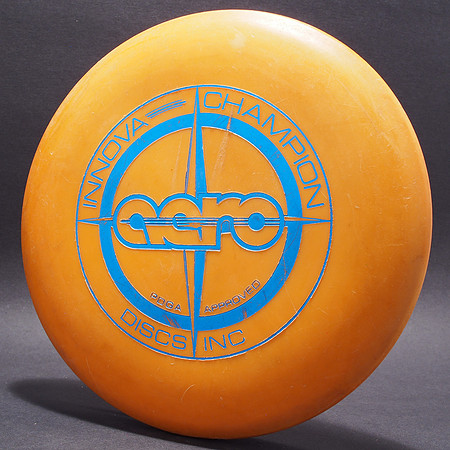 My disc is probably a lighter orange than yours