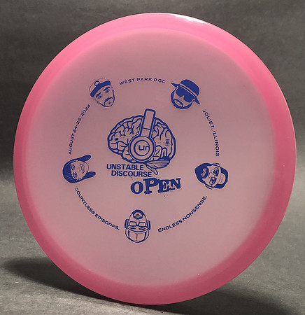 Unstable Discourse Open, 2024—Discmania MD1—Pink—Metallic Purple