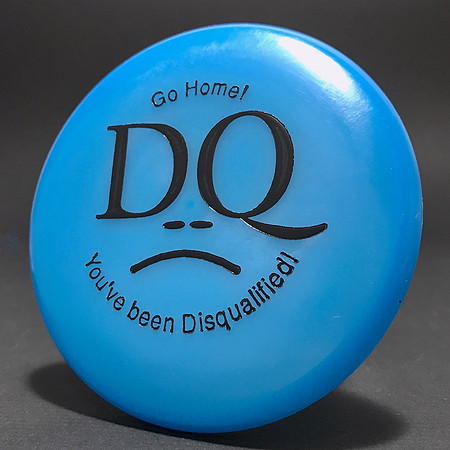 DQ—You've Been Disqualified—Innova Mini—Blue—Black