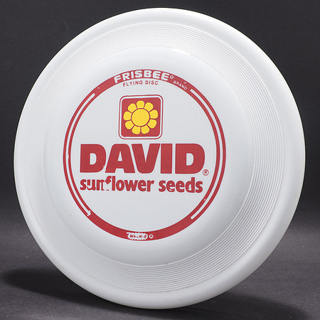 David Sunflower Seeds—Wham-O FB11 Mold—White—Red, Yellow Reject