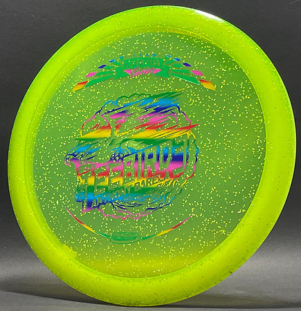 Anthony Barela—2019 Team Champion Series—Innova TeeBird 3—Green—Metallic Rainbow