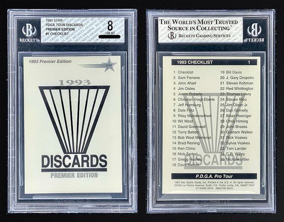 1993—Star DISCards—#1 —Checklist
