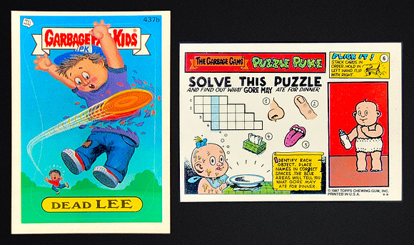 1987—Garbage Pail Kids—#437B—Dead Lee