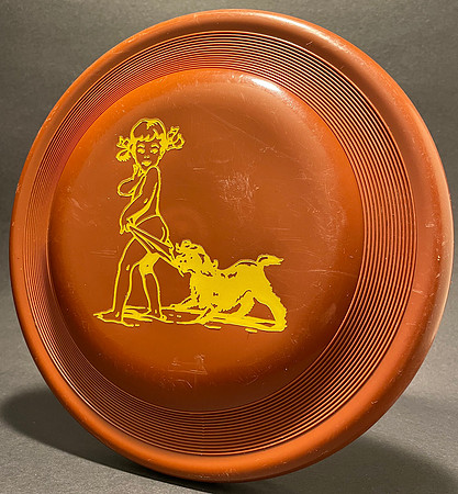 Coppertone—Wham-O FB6 Mold—Brown—Yellow