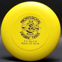 Air Aces—Clouds—Dynamic Disc Mini-Flyer—Yellow—Black