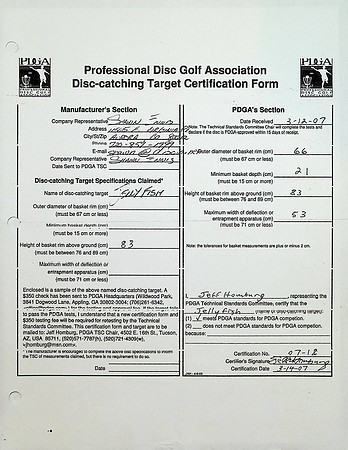 2007-3-14—Ennis Jellyfish DCT—Approval Form