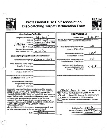 2007-9-11—Ching Chain Master DCT—Approval Form