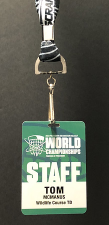 Badge—PDGA AM WC, 2023—Wildlife Course TD