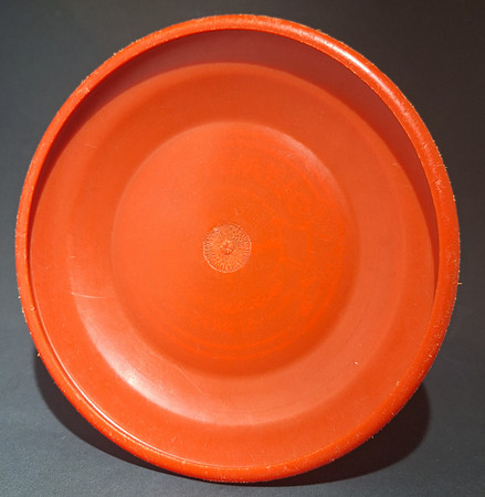 Pegasus Plastics—Olympic, Sports Disc—Red—Gold—Bottom