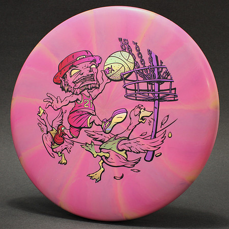 Pilot, Cosmic Electron—Leppi Jam—Pink-Yellow Burst—Gold Hologram, Red-Purple Color Fade, Black