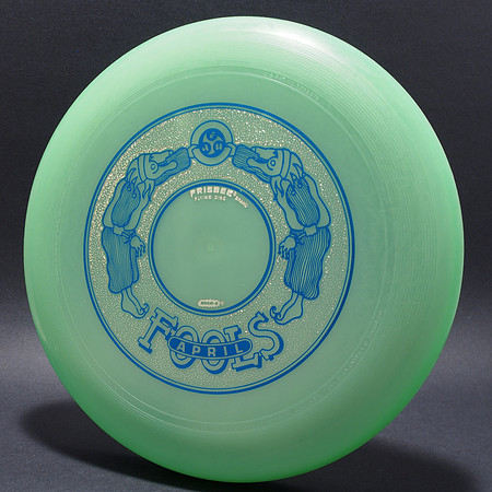 April Fools Fest, 1984 (7th)—Open—Wham-O 80E Mold—Green—Blue, Gold