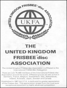 United Kingdom Frisbee disc Association Membership Booklet–1978 thumb